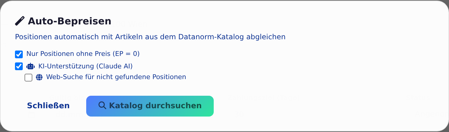 Auto-Bepreisen mit KI-Unterstützung